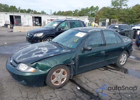 2004 Chevrolet Cavalier Ls из США, поврежденный, VIN 1G1JF52F047178630